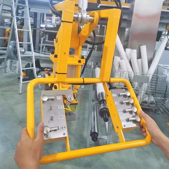 60 kg Fass-Hebezeug, Rollen-pneumatischer Greifer, industrieller mobiler Hebe-Hand-Materialtransport-Manipulator